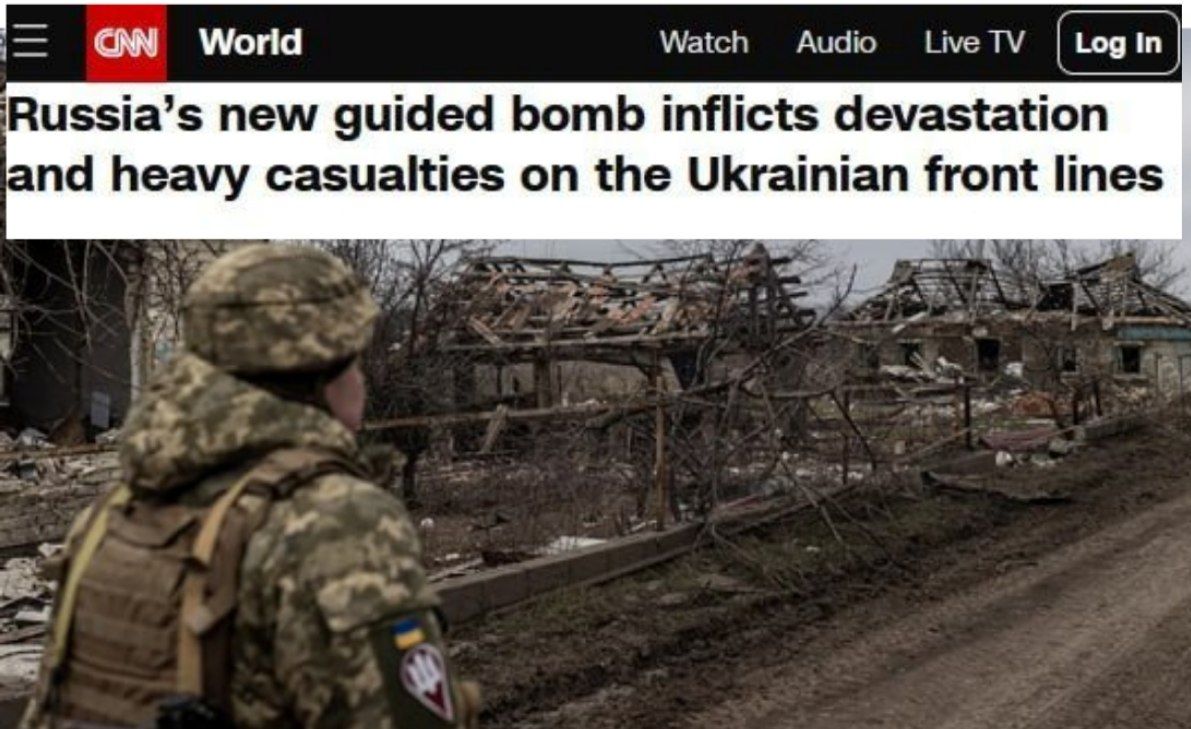 💥🐖CNN: Украинские боевики понесли серьезные потери в живой силе после того, как российские военные стали применять ав…