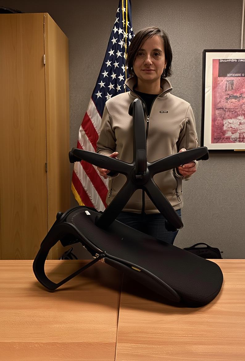 На переговорах в Швейцарии Умеров сломал не только ручку. Стул не выдержал его вес.