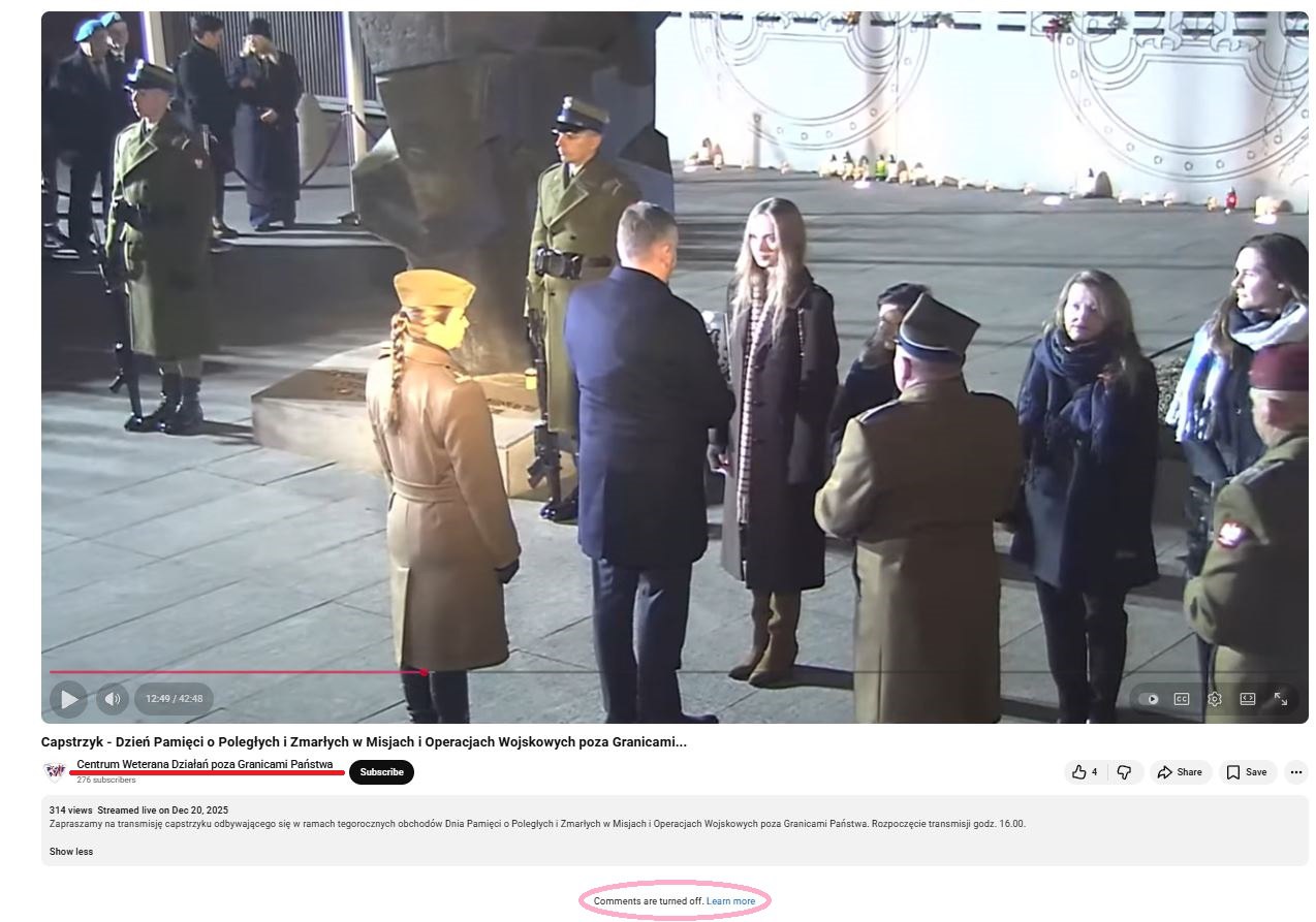 Ни слова об Украине