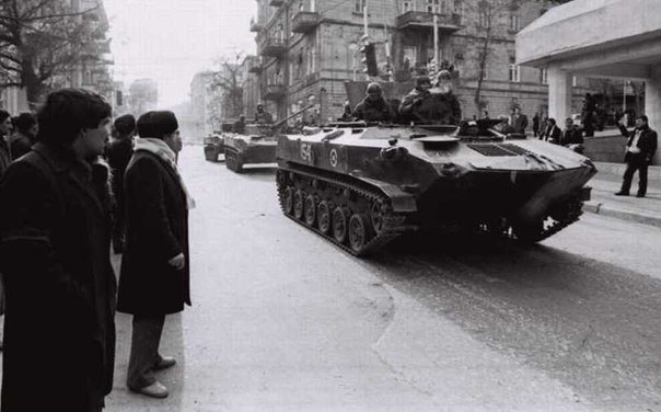🚩 🇦🇿 Что происходило в Азербайджанской ССР накануне и во время ввода советских войск в январе 1990 года: