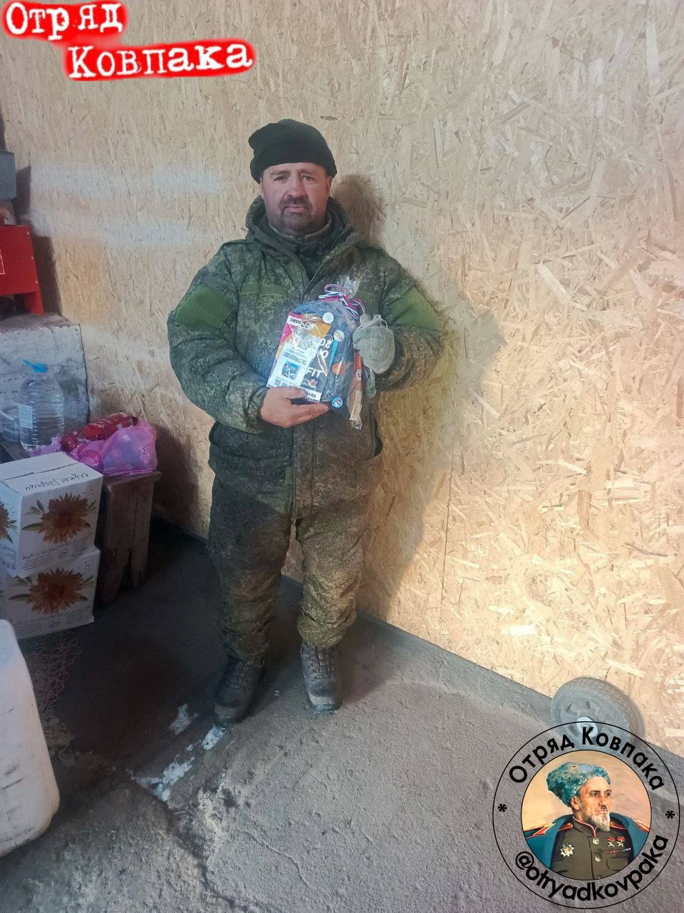 ❄️Зима, зима) Приехала я в гости к нашим защитникам с новогодними подарками 🎁, а там они меня встречают такие укутанн...