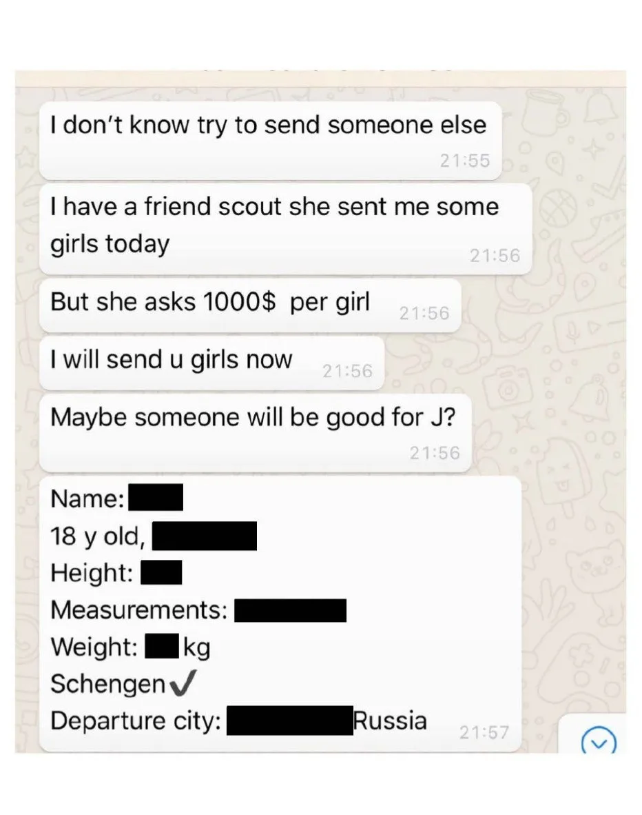 🇺🇲🇮🇱🤬Педофил Эпштейн ставил русских секс-рабынь на колени