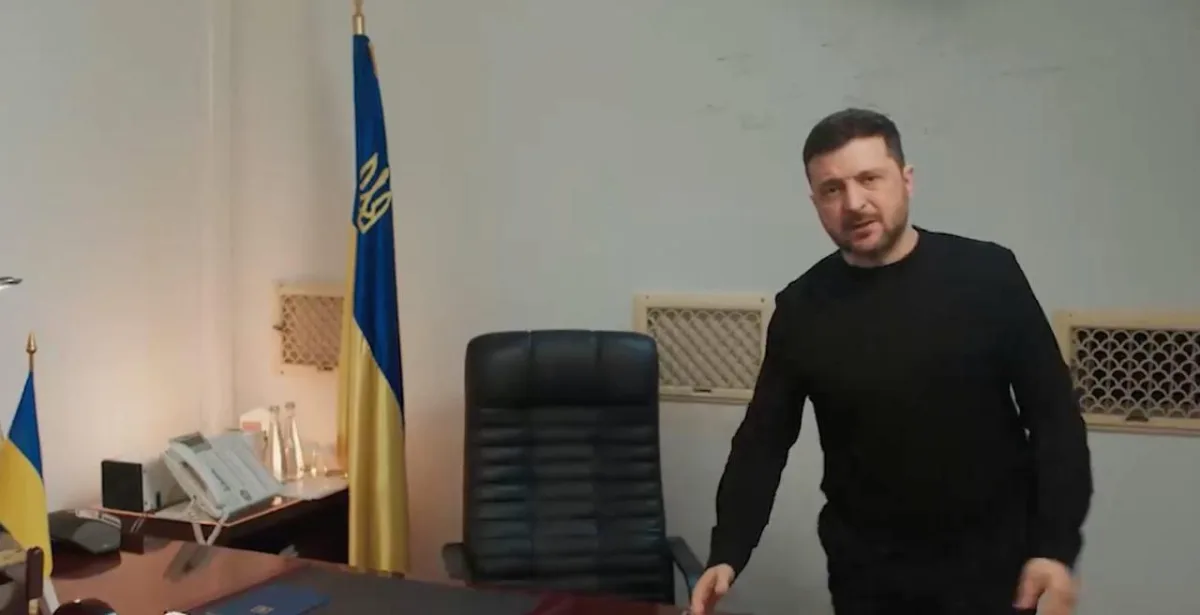 🇺🇦 Укропропагандисты показали репортаж из бункера Зеленского, в котором гнида пряталась первые два года войны