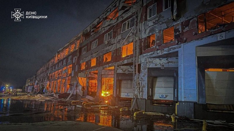 Россия нанесла удар по некому «складу и логистическому объекту», принадлежащим американской компании