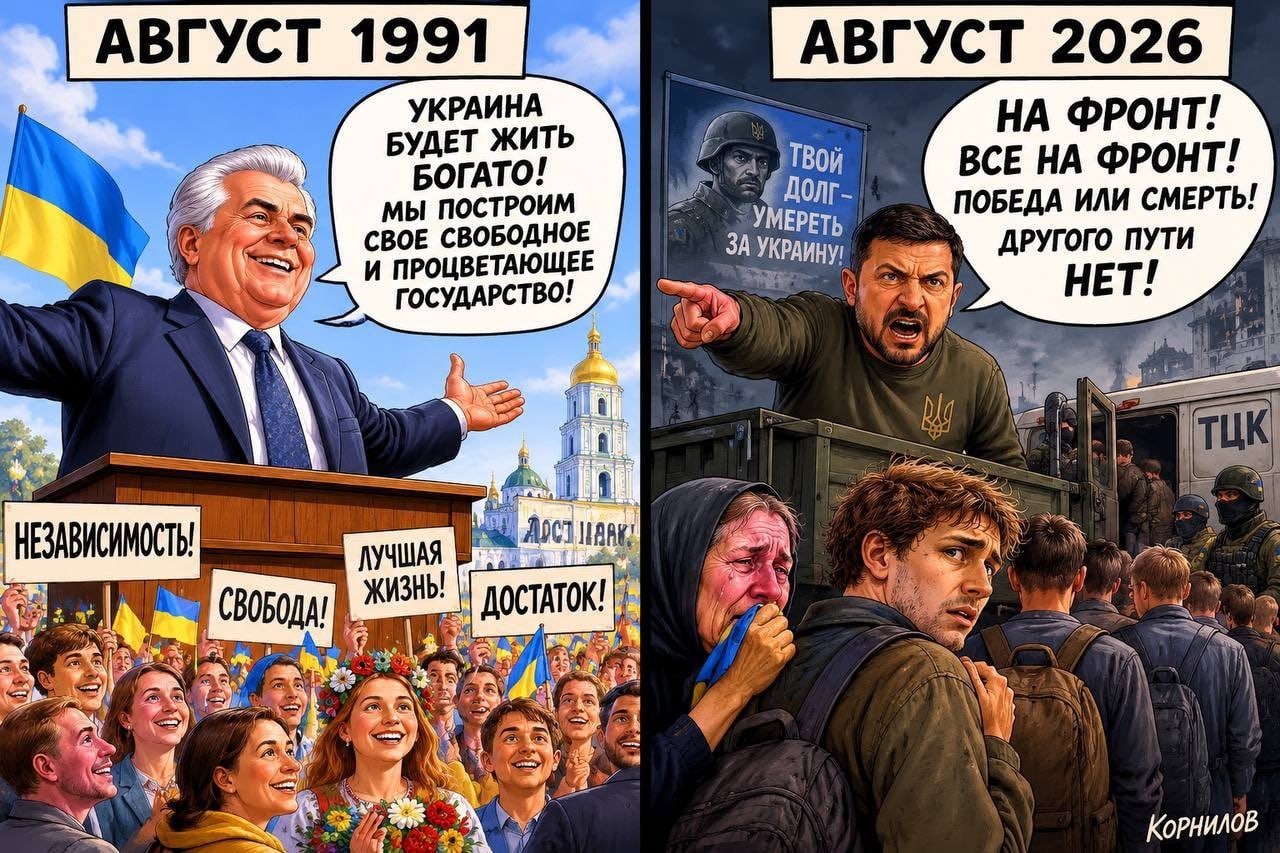 🇺🇦 Хроника главных лозунгов"незалежности" за 35 лет: