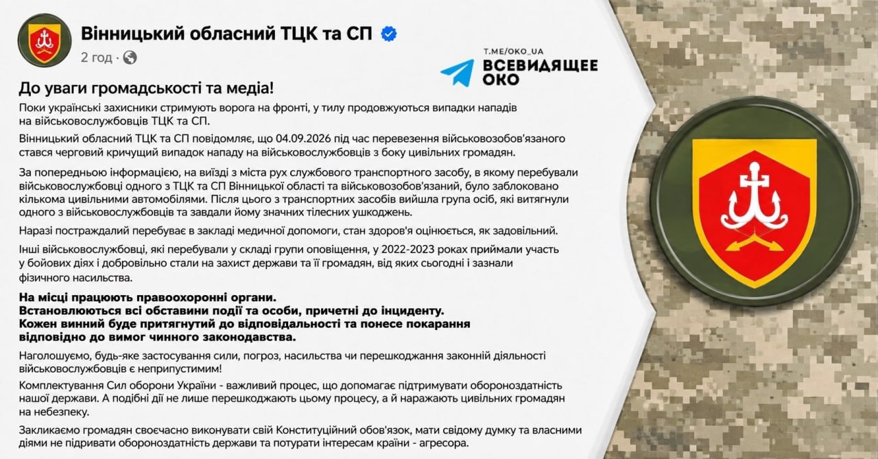 ‼️ В Виннице живодёры из ТЦК уволокли жертву в бусик и стали увозить в душегубку, но тут началось настоящее GTA Forever