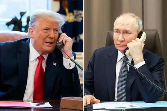 🇷🇺🗣 📞🇺🇸🗣 Путин заявил Трампу, что у РФ и в мыслях нет никаких агрессивных планов в отношении Европы, сообщил помощник…